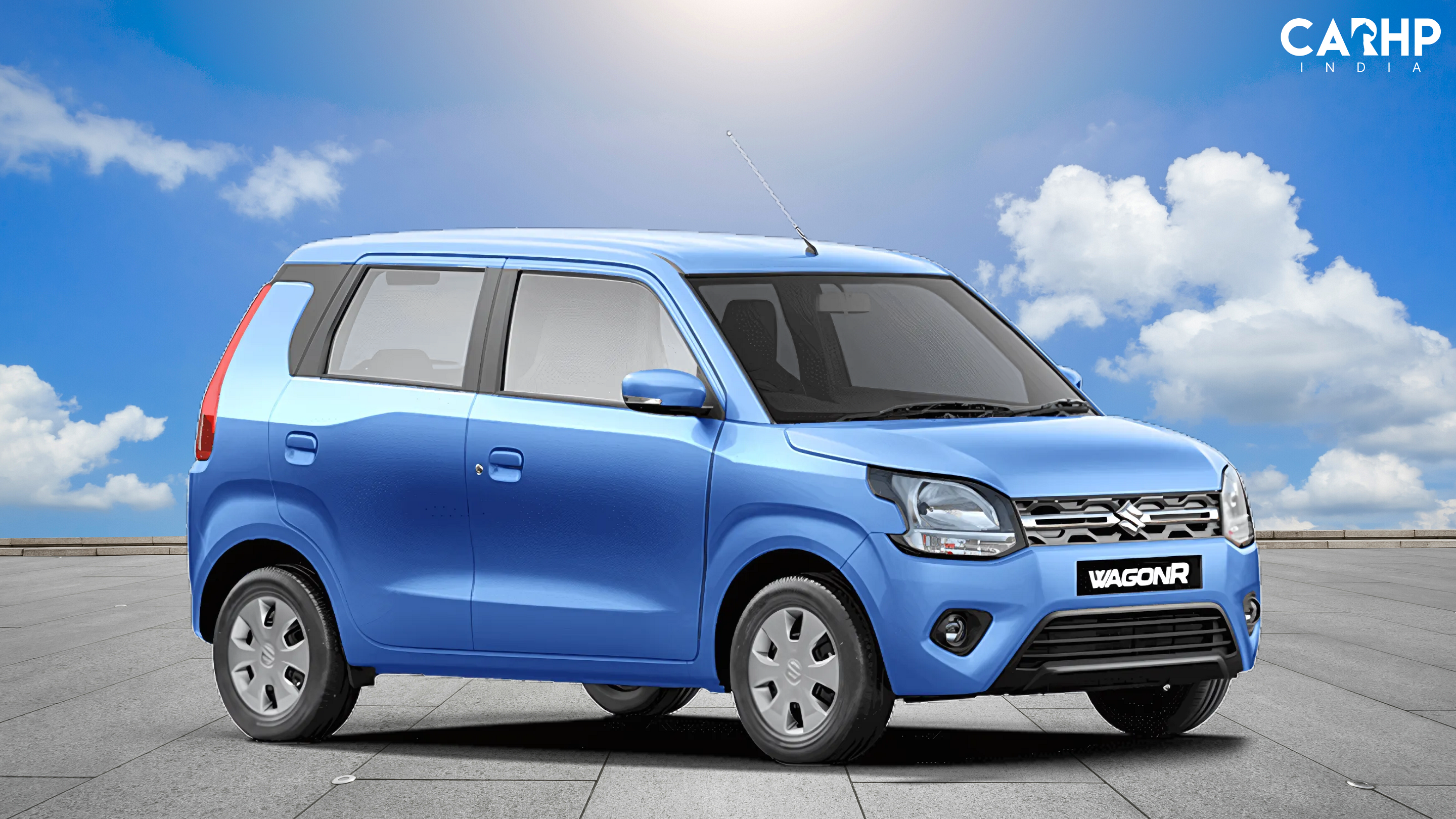 light blue wagonr