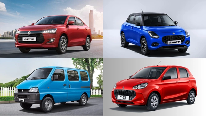 Maruti Suzuki Arena Cars