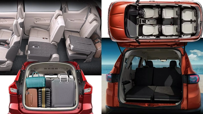 ertiga vs new triber interior