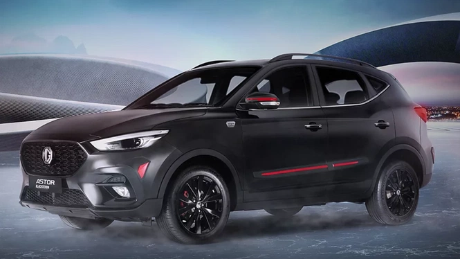 MG Astor Blackstorm Edition