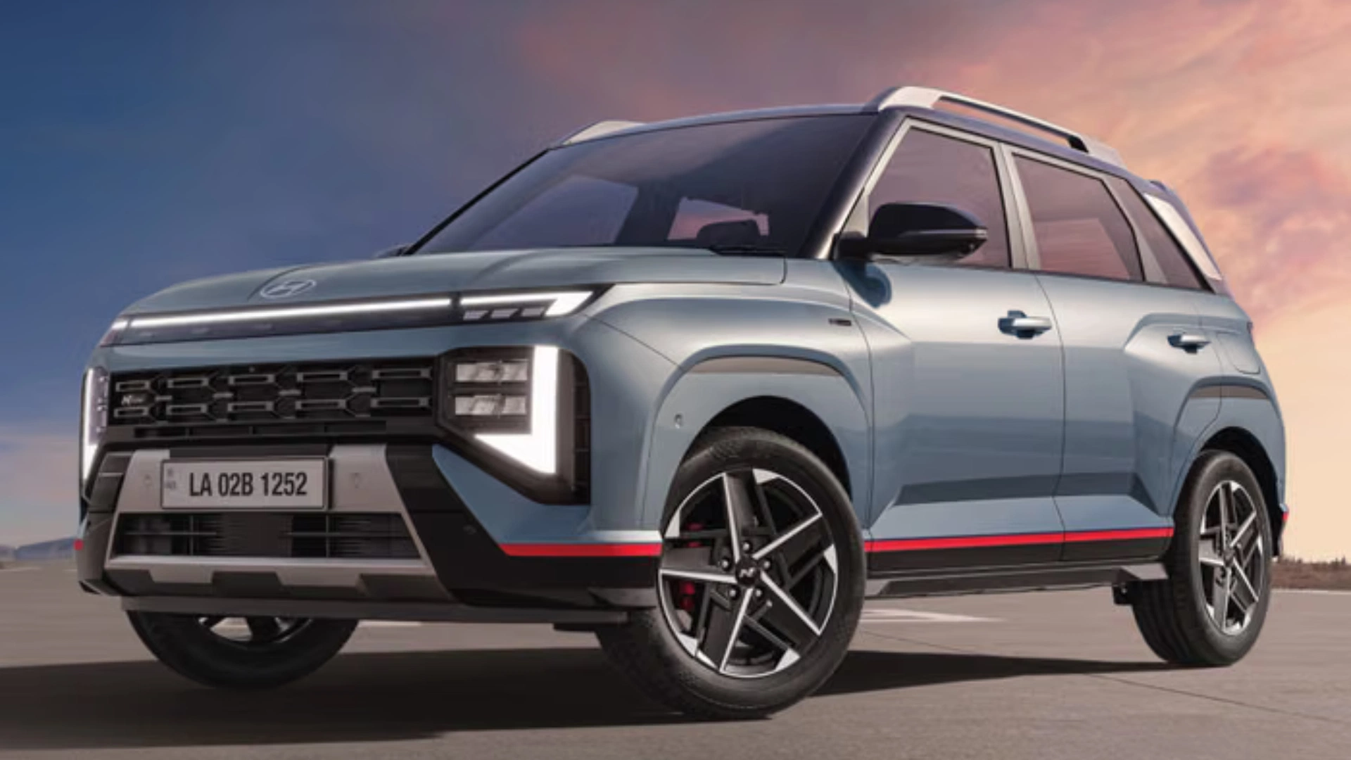 Hyundai Venue N-Line facelift front