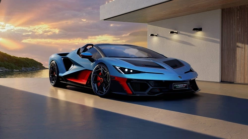 Lamborghini Fenemeno Roadster Packs 1065 BHP and Can Do 340 KMPH Image