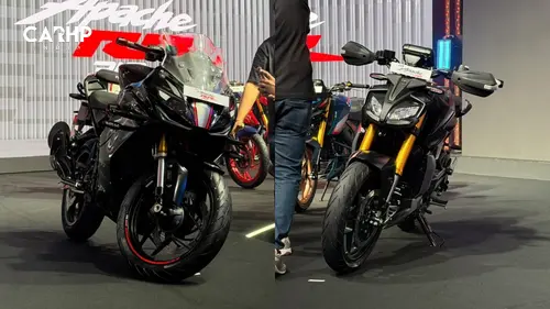 TVS Apache RR 310 and RTR 310 Updated With Black Diamond Edition and Keyless Ride at Rs 2.85 Lakh and Rs 2.48 Lakh Image