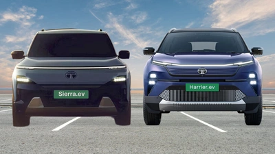 Tata Sierra EV VS Harrier EV Specs, Photos, Prices, Variants Compared