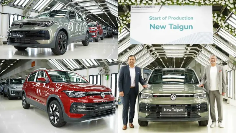 Upcoming Taigun Facelift Revealed, Productions Starts