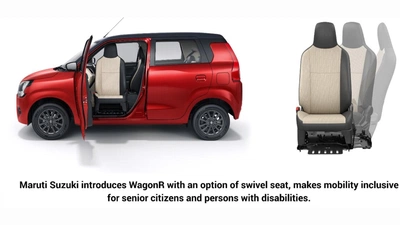 WagonR Now Has A Option For Swivel Seats