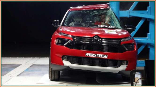 Citroen Aircross Bharat NCAP