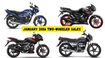 Hero Leads 2026 January Two Wheeler Market 