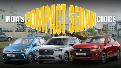 Maruti Suzuki Dzire vs Honda Amaze vs Hyundai Aura
