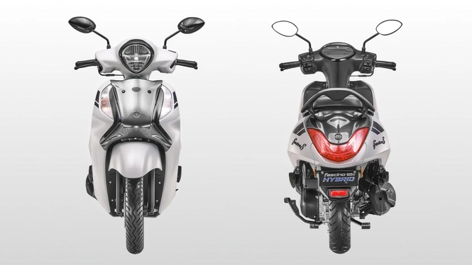 Yamaha Fascino 125 Fi Hybrid Front & Rear