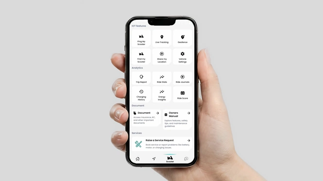 Nxg.io 30+ Connected Features of the Ampere Magnus G Max scooter