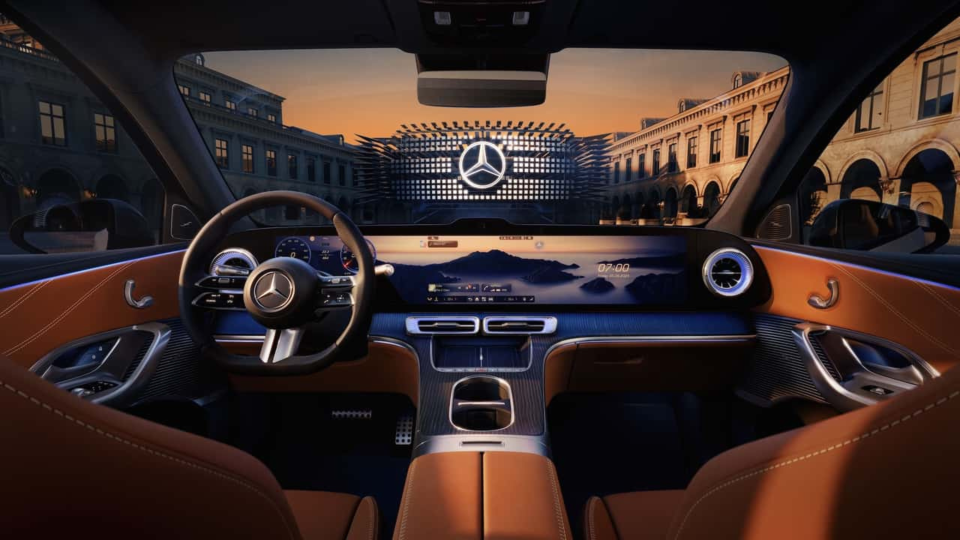glc ev interior
