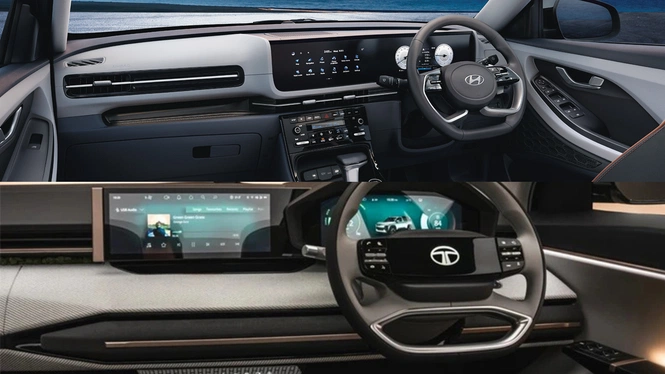 tata sierra vs hyundai creta interior