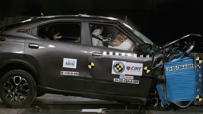 Citroen Basalt Bharat NCAP