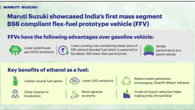 flex fuel cars advantages