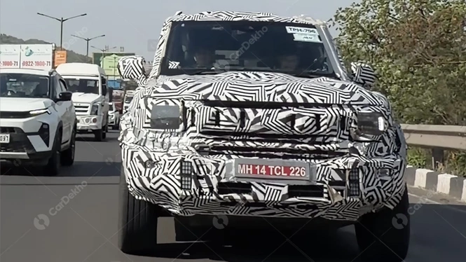 JSW Jetour T2 Spied