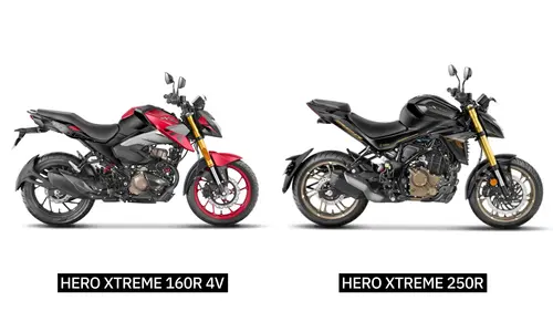 2026 Hero Xtreme 160R 4V, Xtreme 250R Launched With New Features and Colours Image