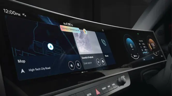 Hyundai Bayon AI Voice Assistant View