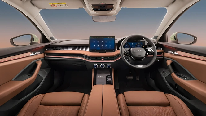 2027 Skoda Superb interior front cabin