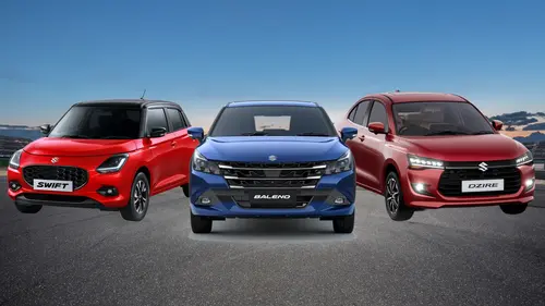 Maruti Suzuki Brings CNG-AMT Options To The Swift, Baleno and Dzire Image