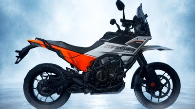 KTM 390 Adventure Gets New Arctic Flare Colour at Rs 2.88 Lakh