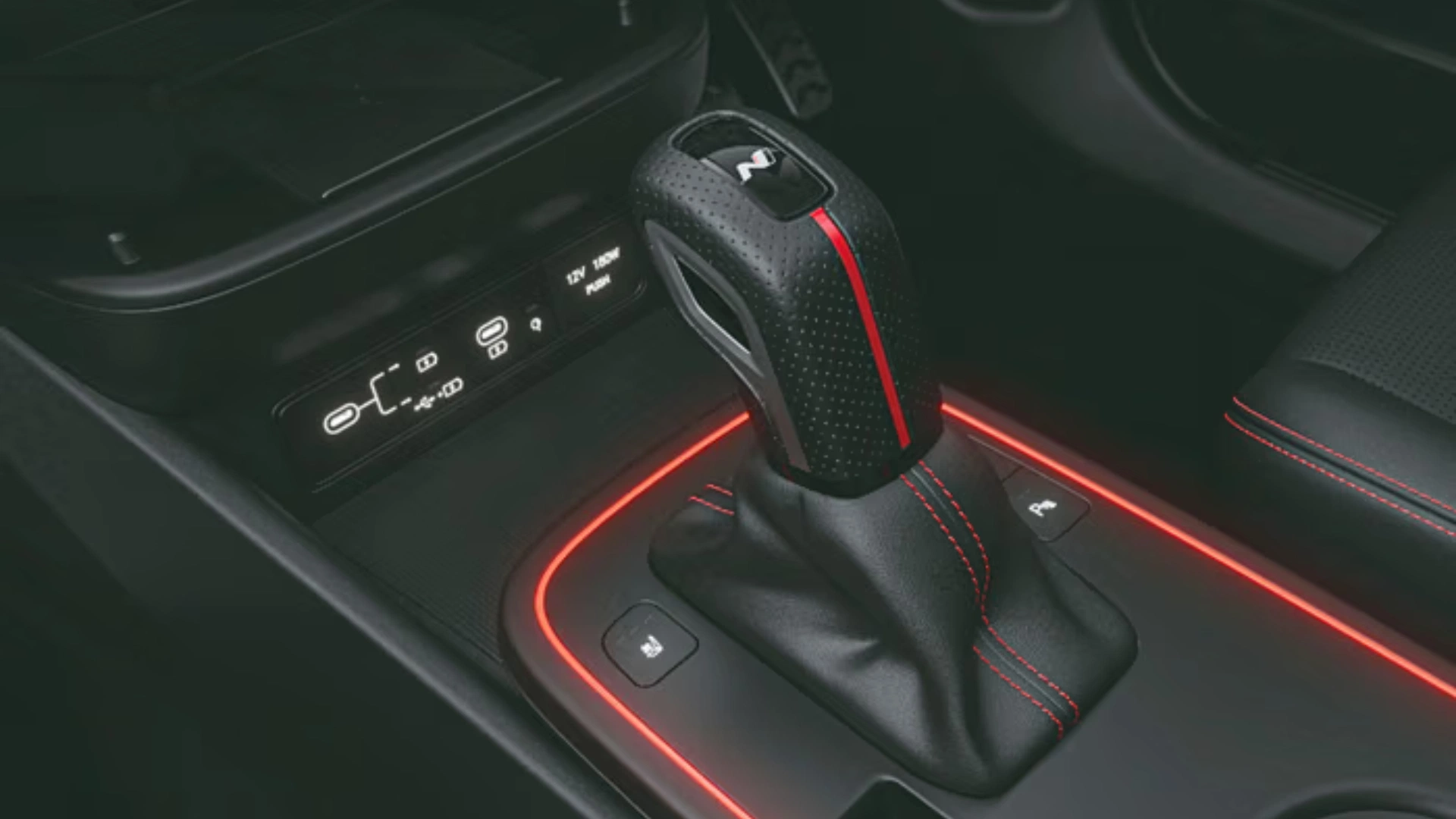 Hyundai Venue N-Line facelift gear box