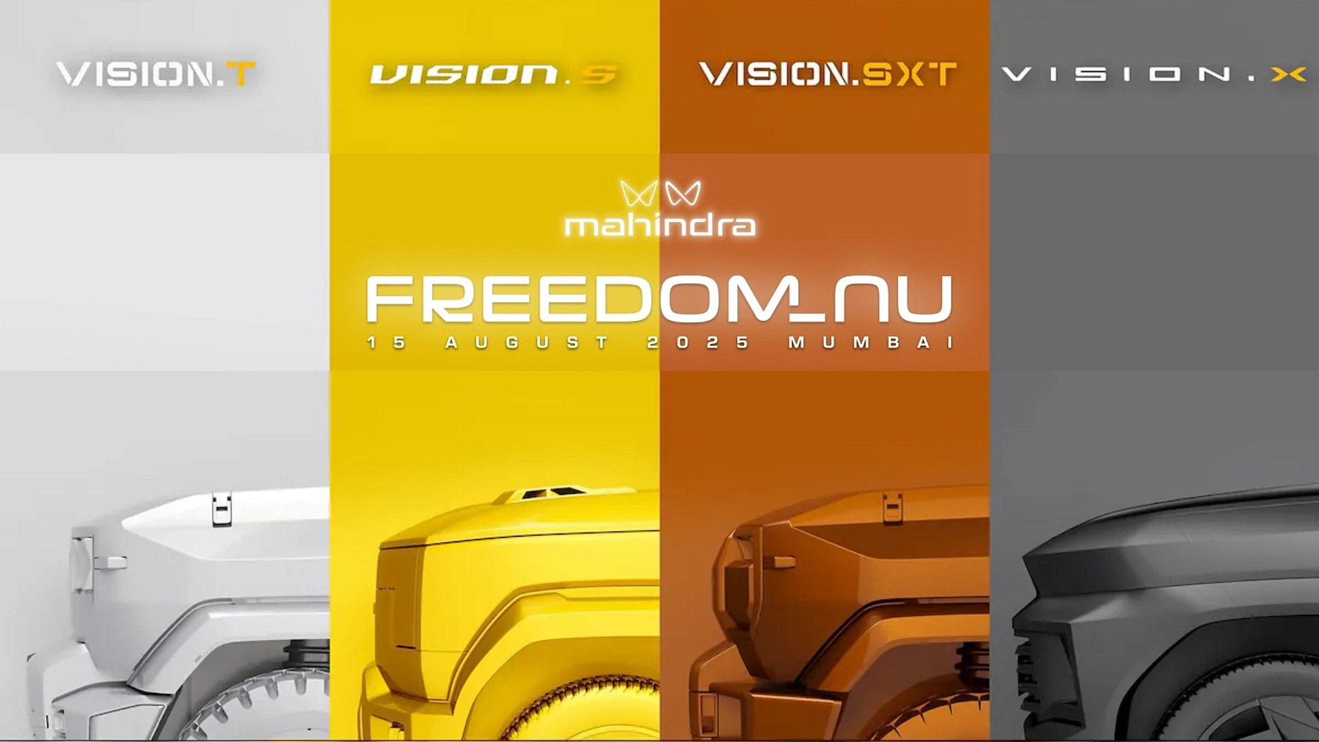 Mahindra to Unveil 4 New Concepts on 15 August