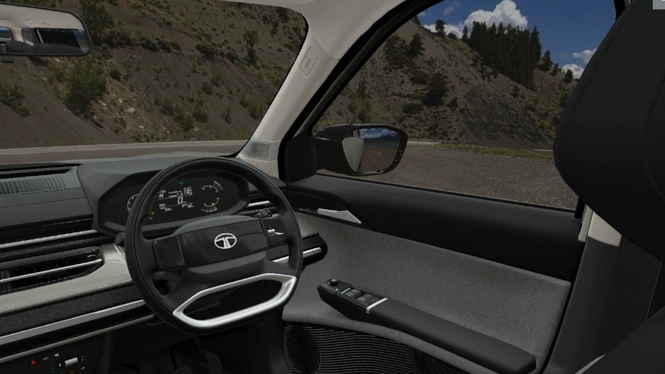 tata sierra base interior