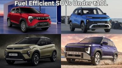 SUVs Under 10 Lakhs With Best Mileage In 2026