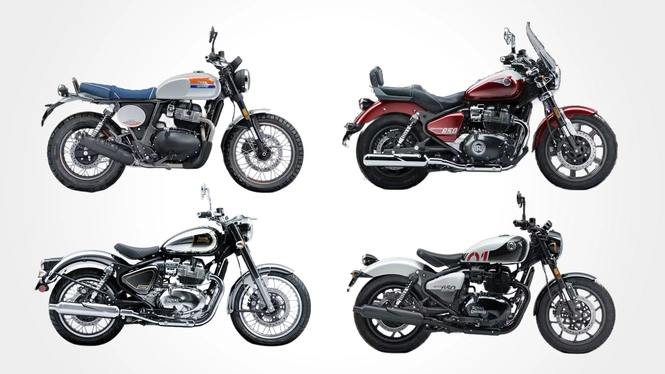 Bear 650, Classic 650, Super Meteor 650, Shotgun 650