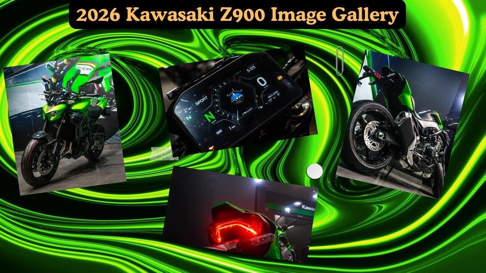 2026 Kawasaki Z900 Image Gallery