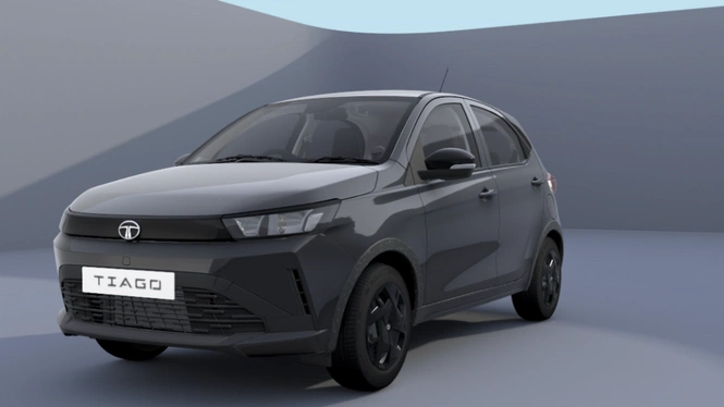 new tata tiago pure in Daytona grey