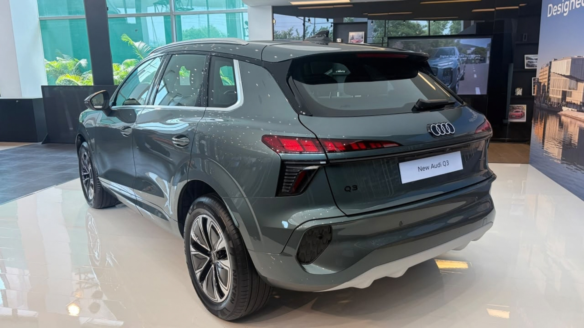 2026 Audi Q3 Exterior Rear Left Three Quarter View