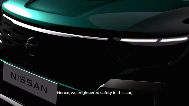 Nissan Gravite front left Teaser image