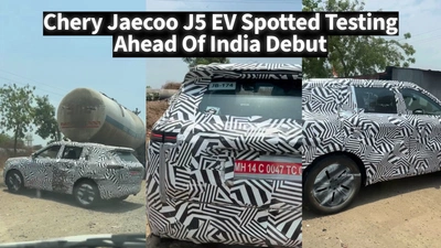 Chery Jaecoo J5 EV Spotted Testing Ahead Of India Debut