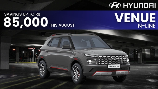 hyundai venue n line