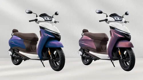 TVS Jupiter 110 Gets New Spectral Dual-Tone Variant at Rs 89,825 with Colour-Shifting Paint and Sequential Indicators Image