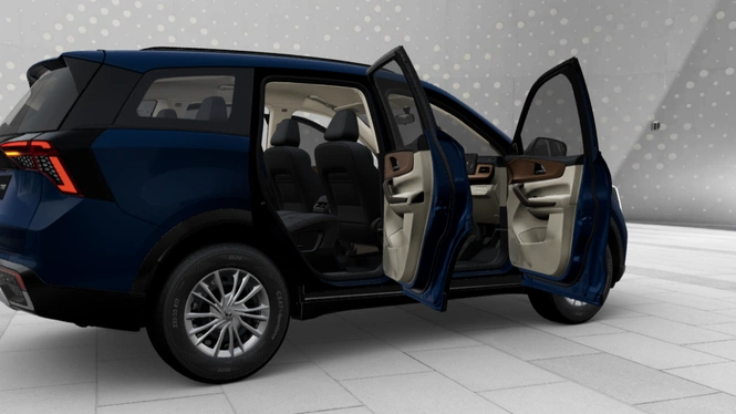 xuv 7xo ax official images in nebula blue