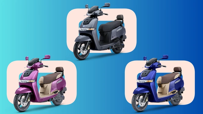 TVS iQube S Colours