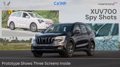 Mahindra XUV7OO Facelift to Feature XEV 9E’s Triple Screen Layout
