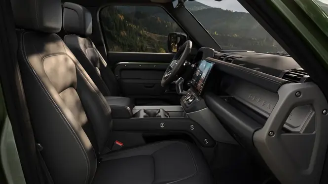 Land Rover Defender 110 Interior Front Cabin