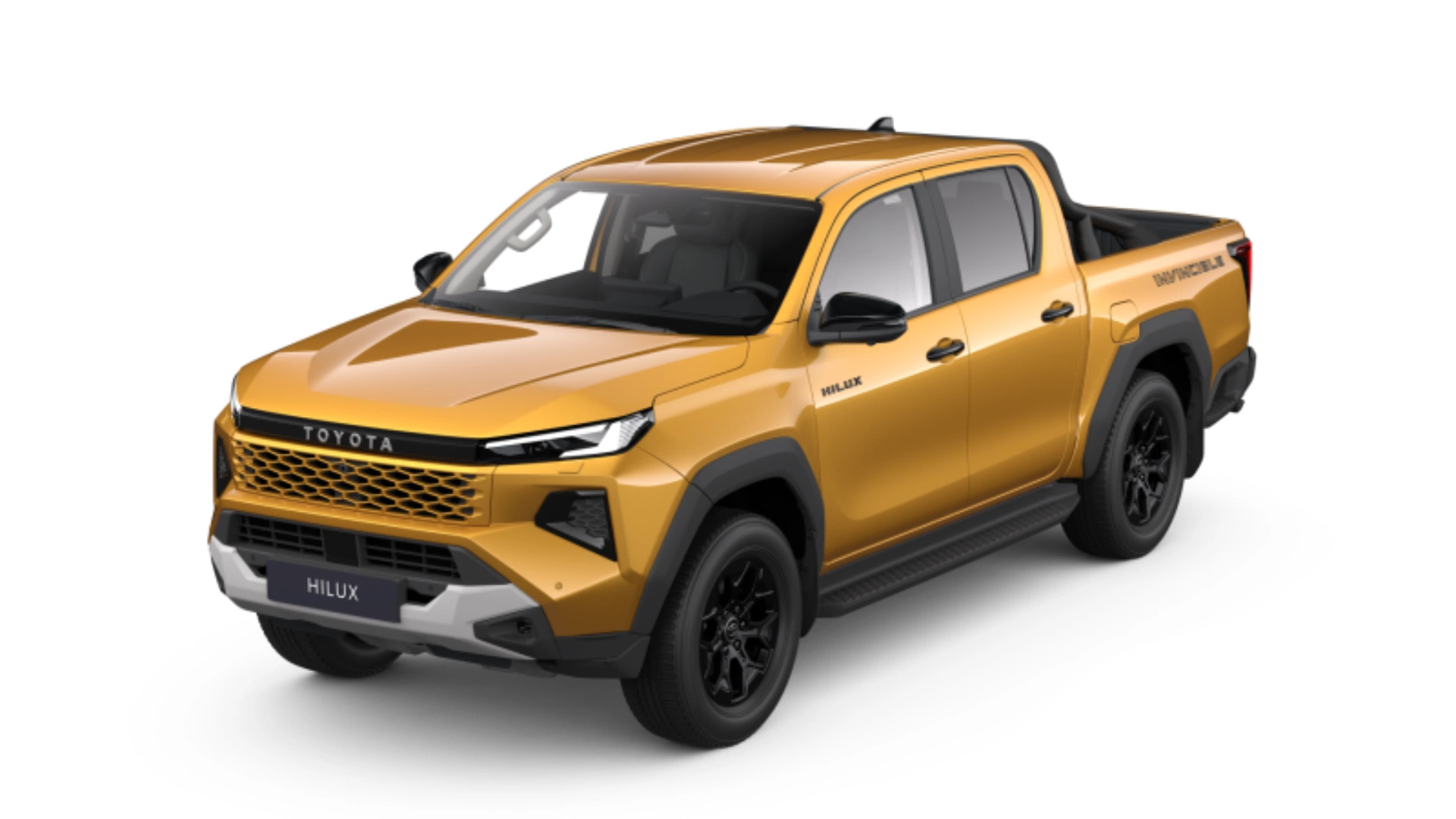 2026 Toyota Hilux Hybrid In yellow front side