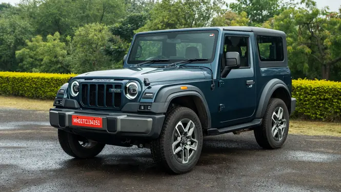 Mahindra Thar OG Exterior Front Left Three Quarter View