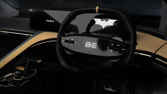 Mahindra BE 6 Batman Edition interior