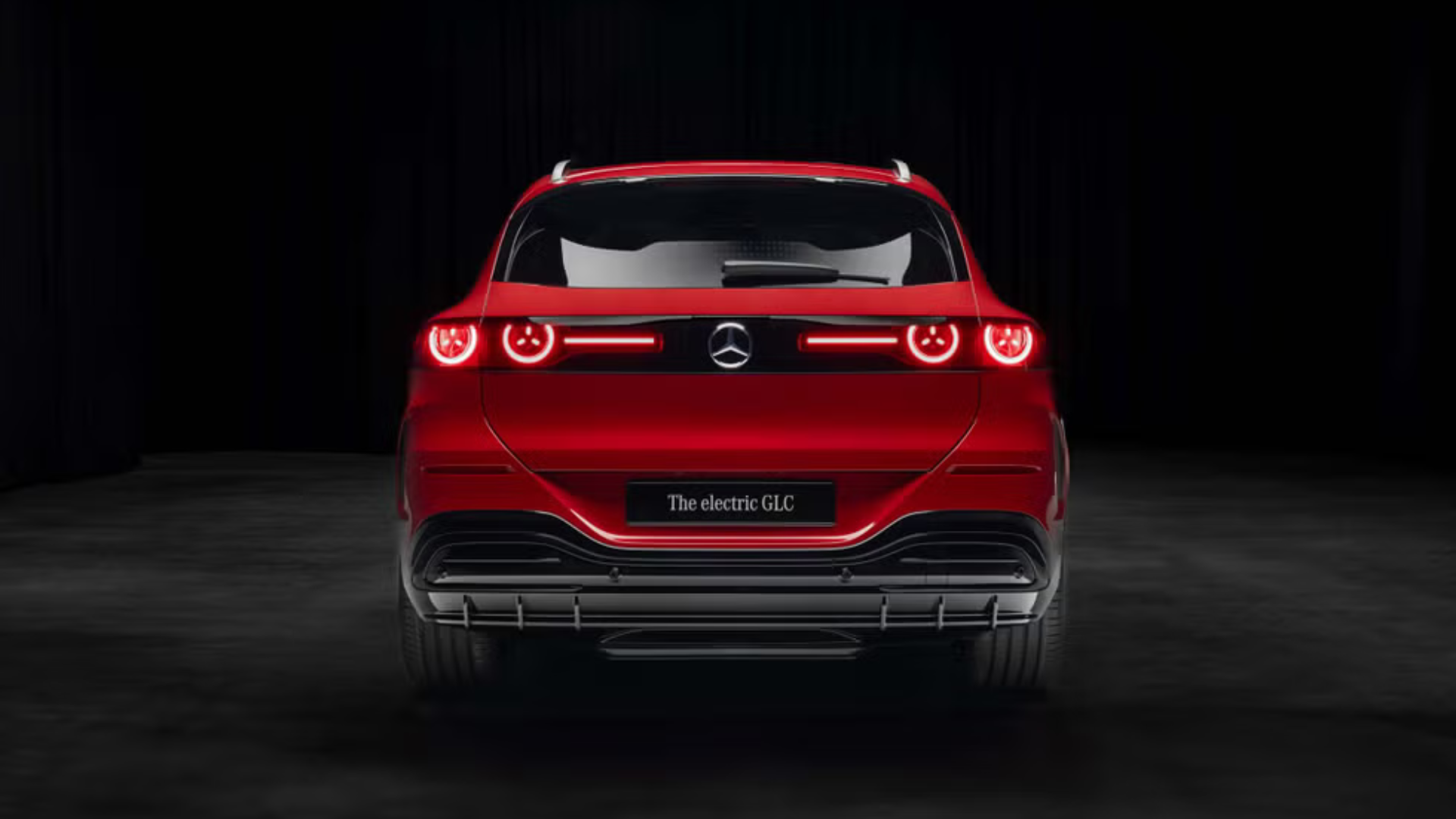 glc ev rear in red