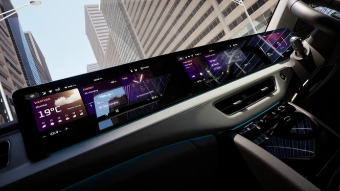 Mahindra XEV 9S Triple Screen Dashboard