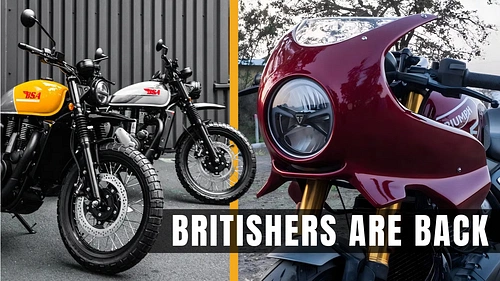 BSA Scrambler 650 Unveiled as Triumph Thruxton 400 Set for Launch