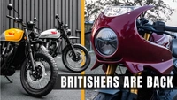 BSA Scrambler 650 Unveiled as Triumph Thruxton 400 Set for Launch