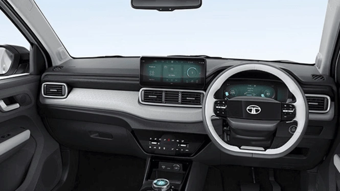 Tata Punch EV interior
