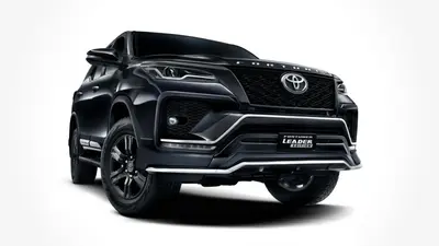 Toyota Updates Fortuner Leader Edition With New Emblem And Blacked Out details